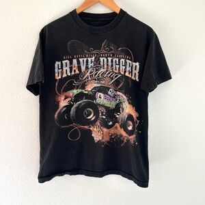 Vintage Grave Digger Monster Truck Tee North Carolina M?